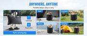 Load image into Gallery viewer, Amocart Ice Bath Tub Cold Water Therapy Plunge Tub for Athletes Portable Outdoor Ice Barrel Plunge Pool Inflatable Ice Bathtub
