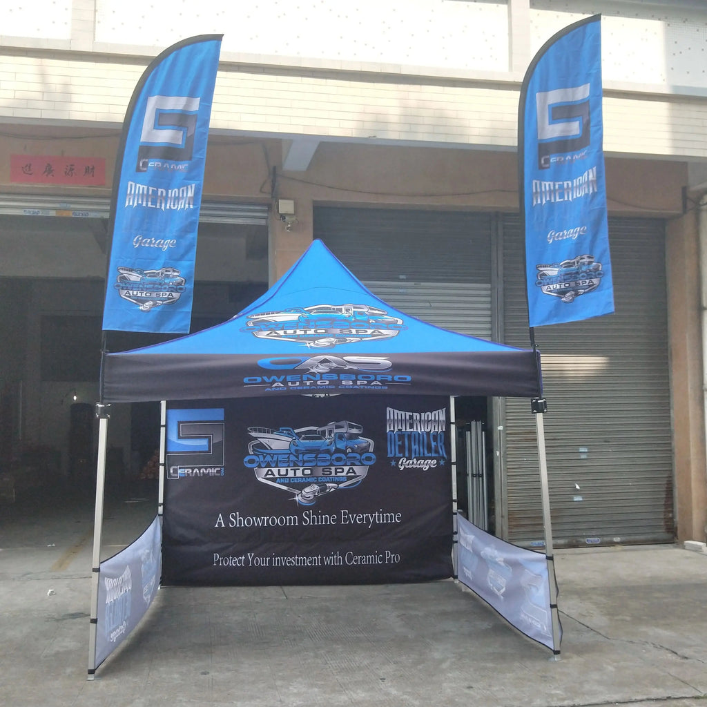 Exhibition Event Marquee Gazebos Custom Printed Business Advertising Business Canopy Pop Up Foldable Tent