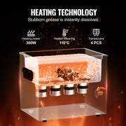 Load image into Gallery viewer, SucceBuy 2/3/6/10/15/30L Ultrasonic Cleaner with Heater Timer for Lab Tools Metal Parts Carburetor Brass Auto Parts Engine Parts
