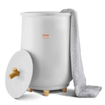 Amocart Towel Warmer Bucket 20L Heated Towel Warmer w/ LED Light Auto Shut off & Temperature Setting Large Blanket Warmers SPA