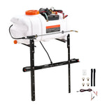 SucceBuy ATV Spot Sprayer 15.9 Gal/60 L ATV/UTV Broadcast Sprayer with A Nozzle Boom 12 V Pump Weed Sprayer with Water Tank