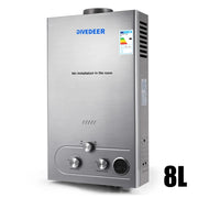 Load image into Gallery viewer, Household Gas Water Heater 6L-18L Liquefied Gas Natural Low Water Pressure Instant Heating Battery Forced Exhaust Type
