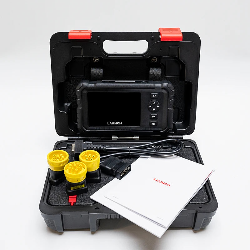 LAUNCH CRP129 HD Heavy Duty Truck Scanner Full System Diesel Scan Tool Global Version 24V Trucks Diagnostic Tool
