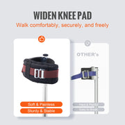 Load image into Gallery viewer, SucceBuy Drywall Stilts 18''/36''Adjustable Aluminum Tool Stilts with Protective Knee Pads Non-Slip Work Stilts for Home
