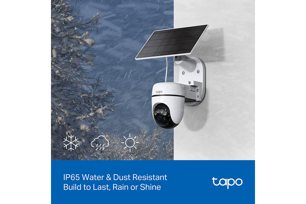 TP-Link Solar-Powered Pan/Tilt Security Camera Kit | TAPOC610KIT