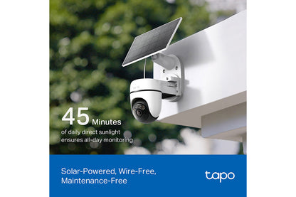 TP-Link Solar-Powered Pan/Tilt Security Camera Kit | TAPOC610KIT