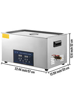 SucceBuy 10L 30L Ultrasonic Cleaner 28/40khz Dual Frequency Digital Portable Washing Machine Ultrasound Cleaner Home Appliance