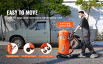 Amocart 28 Gallon Vacuum Sand Blaster Dustless with Built-in 1200W Vacuum System for Dust Control Abrasive Recycle 60-110 PSI