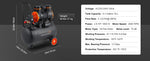 Amocart Silent Air Compressor 900W 1450W 1800W Quiet Oil-free Portable Air Pump for Repair Tire Inflation Whisper Compressor