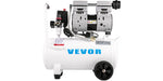 Amocart 25/60L Air Compressor 110V/240V Silent Oil-Free Compressor 750W 1 HP For Home Repair Tire Inflation Whisper Compressor