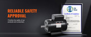 Charger l'image dans la visionneuse de galerie, Amocart 7.5HP Air Compressor Motor 230V 31.6Amps Electric Single Phase Motor 3450RPM 184T Frame for Compressors CW/CCW Rotation
