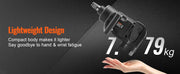 Charger l'image dans la visionneuse de galerie, Amocart Air Impact Wrench Up to 2730 ft-lbs Reverse Torque Output 1inch Pneumatic Impact Gun for Repairs and Maintenance
