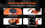 Amocart 3T Air Jack 3-8S Pneumatic Lifting Jack with Heightened Column 6 Steel Tubes Thick Rubber Pad Fit for Sedan SUV Pickup