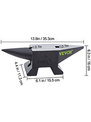 Load image into Gallery viewer, SucceBuy 10-60Kg Steel Single Round Horn Anvil Steel Block Blacksmith Bench Tool Jewelry Making Manual Equipment for Metalsmiths
