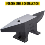 Amocart 10-60Kg Steel Single Round Horn Anvil Steel Block Blacksmith Bench Tool Jewelry Making Manual Equipment for Metalsmiths