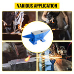 SucceBuy Single Round Horn Anvil Cast Steel Block Blacksmith Bench Tool 10-60KG Jewelery Making Manual Equipment for Metalsmiths