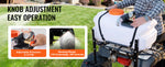 SucceBuy ATV Spot Sprayer 15.9 Gal/60 L ATV/UTV Broadcast Sprayer with A Nozzle Boom 12 V Pump Weed Sprayer with Water Tank
