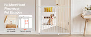 Charger l'image dans la visionneuse de galerie, SucceBuy Barrière Bébé 28/30/36 Pouces de Haut, Barrière pour Chien Facile à Franchir, Sécurité Enfant Animal, Kit de Fixation par Pression, Coupelles Murales, pour Portes
