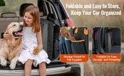 Charger l'image dans la visionneuse de galerie, SucceBuy Back Seat Extender Dog Car Seat Cover for Back Seat Bed with Mesh Window and Storage Pocket Supports 350lbs Dog Hammock
