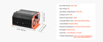 Amocart 12V 20/30/40/60A DC to DC Battery Charger 250/375/500/750W for Lead-Acid Lithium AGM GEL Multi-Stage Charging for RVs
