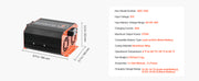 Load image into Gallery viewer, Amocart 12V 20/30/40/60A DC to DC Battery Charger 250/375/500/750W for Lead-Acid Lithium AGM GEL Multi-Stage Charging for RVs
