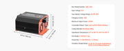 Load image into Gallery viewer, Amocart 12V 20/30/40/60A DC to DC Battery Charger 250/375/500/750W for Lead-Acid Lithium AGM GEL Multi-Stage Charging for RVs
