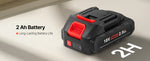 SucceBuy Battery Powered Backpack Sprayer 3.2Gal Powerful Electric 2Retractable Wands&5Nozzles Adjustable 0-90PSI 2 Hour Runtime
