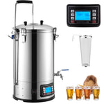 SucceBuy 35L110/220V 304Stainless Steel All-in-One Home Beer Brewer Electric Brewing System with Pump Brewing Beer Equipment Kit