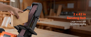Charger l'image dans la visionneuse de galerie, Amocart 6in Disc Sander &amp; 2in x 42in Belt Sander 420W Bench Belt Disc Sanders Combo for DIY Woodworking Furniture Refinishing
