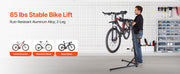 Charger l'image dans la visionneuse de galerie, Amocart Bike Repair Stand 66/85/88/110lb Heavy-duty Bicycle Work Stand Foldable Bicycle Maintenance Rack for Mountain&amp;Road Bike
