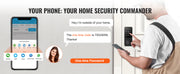 Load image into Gallery viewer, Amocart Smart Lock 5 in 1 Smart Door Knob Fingerprint Deadbolt with App Control Bluetooth Smart Lock Keyless Entry Door Lock
