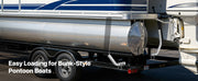 Load image into Gallery viewer, SucceBuy Boat Trailer Guides 2PCS High-Hardness Steel Trailer Guide-Ons Fits C-Channel Bunk-Style Pontoon Trailers/V-Hull Boats
