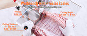 Load image into Gallery viewer, Amocart Commercial Electric Meat Bone Saw Machine 1500W Stainless Steel Blade Bone Bandsaw Machine Workbench Countertop Bone
