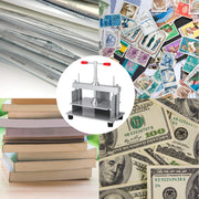 Load image into Gallery viewer, Amocart Manual Paper Press Machine 12x8.6 in for A4 Paper 10cm Thickness Steel Frame Paper Press Machine Papermaking Book Press

