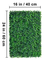 Charger l'image dans la visionneuse de galerie, Amocart Artificial Boxwood Panel UV 24pcs 20x20/24x16 in Boxwood Hedge Wall Panels Artificial Grass Backdrop Wall Green Grass
