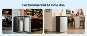 Load image into Gallery viewer, Amocart Beer Kegerator Single Tap Commercial Draft Beer Dispenser for D system W/ Shelves Hold 1 Sixth Keg 2.5lbs CO2 Tank 92L
