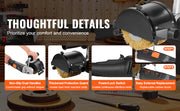 Load image into Gallery viewer, Amocart Burnishing Polishing Machine Variable Speed Surface Conditioning Tool Electric Metal Burnishing Machine for Wood Steel
