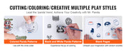 Load image into Gallery viewer, SucceBuy 3-IN-1 Button Maker Button Maker Machine with Panda Magic Book  Ergonomic Arc Handle Punch Press Kit
