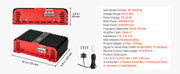 Charger l'image dans la visionneuse de galerie, Amocart Monoblock Car Amplifier Class D Car Audio Amplifier with Remote Subwoofer Level Control Low Pass Filter and Bass Boost

