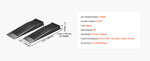 SucceBuy Car Ramps Portable Low Profile Car Service Ramps for Garage Maintenance& Oil Changes Heavy Duty for Low Chassis Vehicle