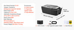 Amocart 12 Volt Refrigerator 20L/35L Car Fridge for Tesla Model 3/Model Y Portable Electric Freezer Compressor with APP Control