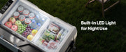 Load image into Gallery viewer, SucceBuy 35L 45L 55L Portable Foldable Handle Car Refrigerator with Wheel -4°F to 68°F Truck Refrigerator with APP Control Compressor Freezer for Camping Picnics Car Home Traval
