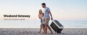 Load image into Gallery viewer, Amocart 35L 45L 55L Portable Foldable Handle Car Refrigerator with Wheel -4°F to 68°F Truck Refrigerator with APP Control Compressor Freezer for Camping Picnics Car Home Traval
