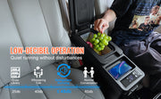 Load image into Gallery viewer, SucceBuy 8L Car RefrigeratorCar Armrest Refrigerator Fridge 8L Single Zone Freezer -4℉-68℉ Adjustable Range 12/24V DC and Cooler
