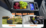 Amocart 8L Car RefrigeratorCar Armrest Refrigerator Fridge 8L Single Zone Freezer -4℉-68℉ Adjustable Range 12/24V DC and Cooler
