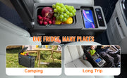 Load image into Gallery viewer, SucceBuy 8L Car RefrigeratorCar Armrest Refrigerator Fridge 8L Single Zone Freezer -4℉-68℉ Adjustable Range 12/24V DC and Cooler
