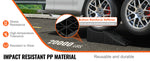 SucceBuy Car Ramp Low Profile Car Service Ramp 20000 lbs/10 Ton Loading Capacity 5.5" Lift Height Car Ramp Heavy Duty Tire Ramp