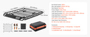 Bild in Galerie-Viewer laden, Amocart Roof Rack Basket 64x39x4.1" Universal Rooftop Cargo Carrier Anti-Rust Alloy Steel Car Top Luggage Holder for SUV Truck
