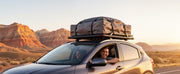 Bild in Galerie-Viewer laden, Amocart 64 x 39 x 4.53 in Roof Rack Cargo Basket with Extension 200 lbs Capacity Universal Fit for SUVs Trucks Vehicles Pickups

