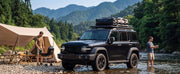 Bild in Galerie-Viewer laden, Amocart 64 x 39 x 4.53 in Roof Rack Cargo Basket with Extension 200 lbs Capacity Universal Fit for SUVs Trucks Vehicles Pickups
